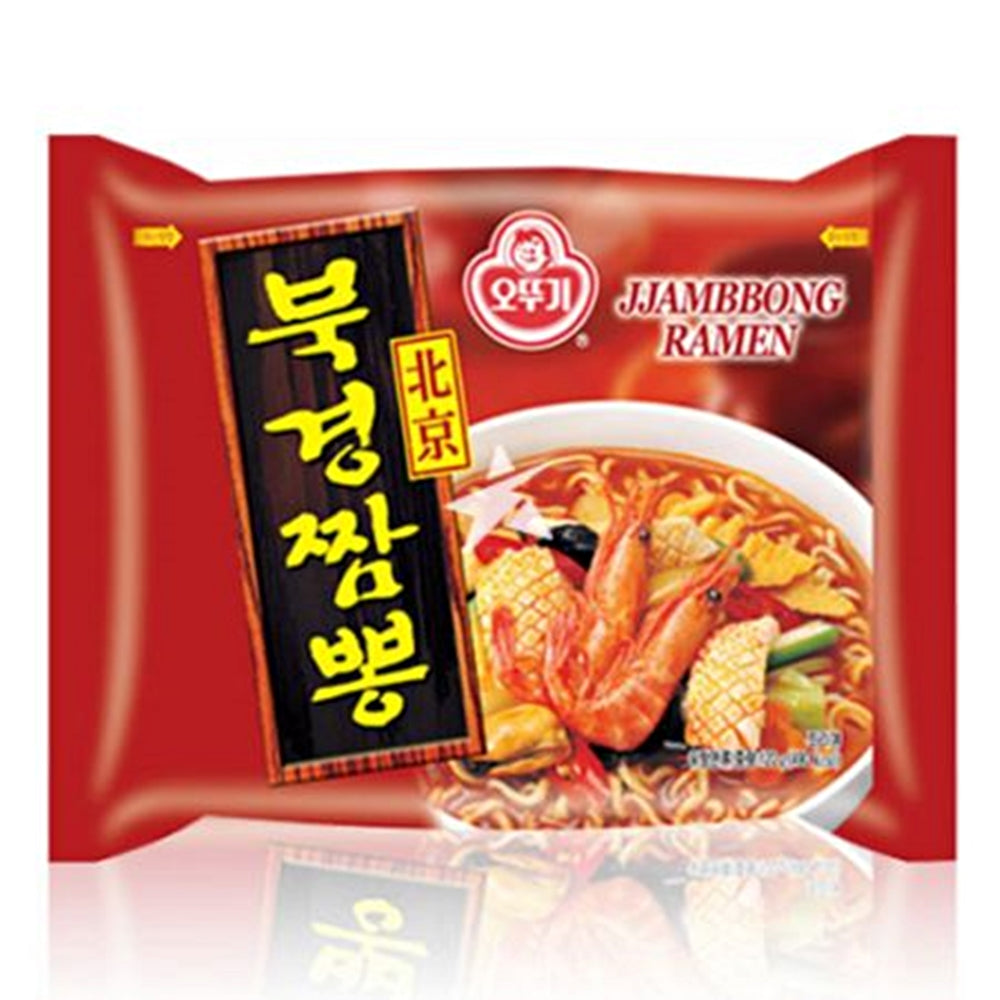 (오뚜기) 북경 짬뽕 120g beijing jjambbong ramen spicy seafood stew flavor