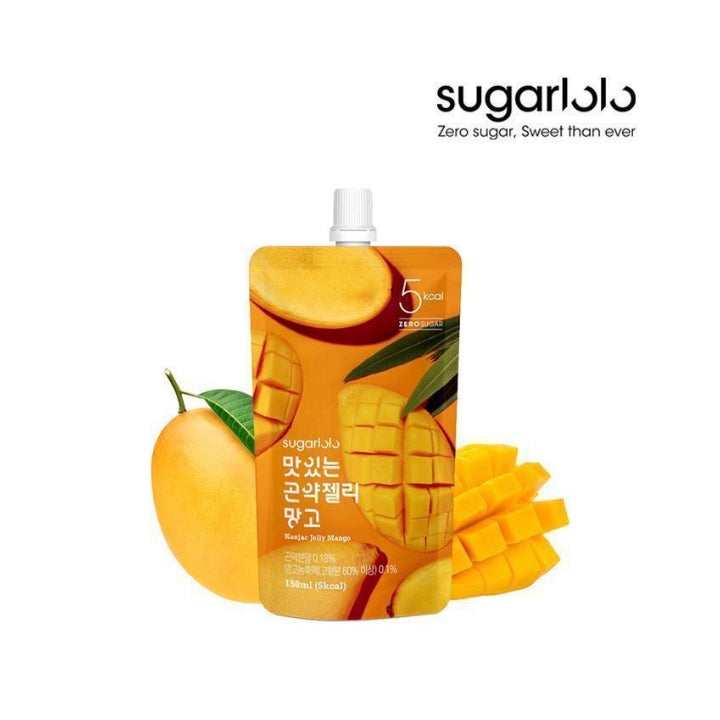 (슈가로로) 맛있는 곤약젤리 리 망고 150g zero sugar konjac jelly mango