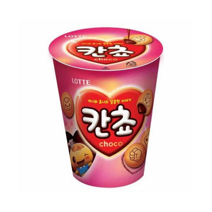 (롯데) 칸쵸 컵 kancho choco biscuits 95g dlc 01 072025