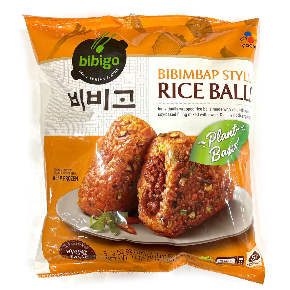 (비비고) 냉동 전주 비빔 삼각주먹밥(비건) 500g (5개입) bibimbap style rice balls vegan dlc 30 042025