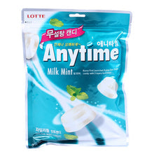 (LOTTE) Anytime 애니타임 밀크민트 xylitol candy 60g