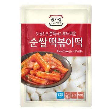 (종가집) 순쌀 떡볶이떡 500g rice cake(tubular type) dlc 19 022025